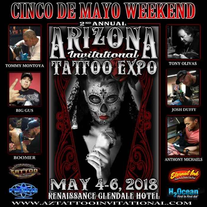 2nd Arizona Invitational Tattoo Expo May 2018 United States iNKPPL